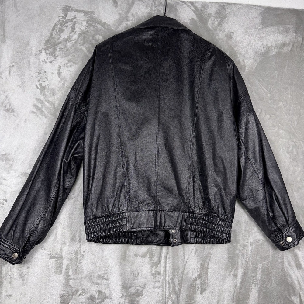 Wilsons Leather Experts Men's XLT Thinsulate 3M Heavy Zip Jacket Black‎ VTG - Picture 15 of 15